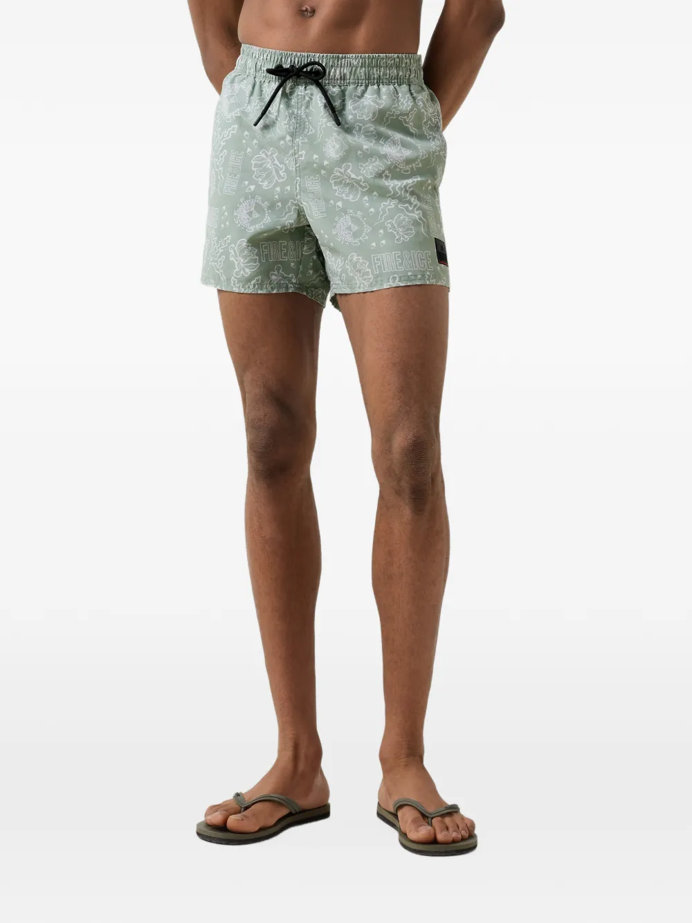 BOGNER FIRE+ICE Nelson swim shorts Groen