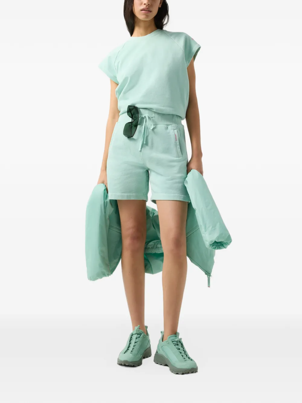 BOGNER FIRE+ICE Inna drawstring shorts Groen
