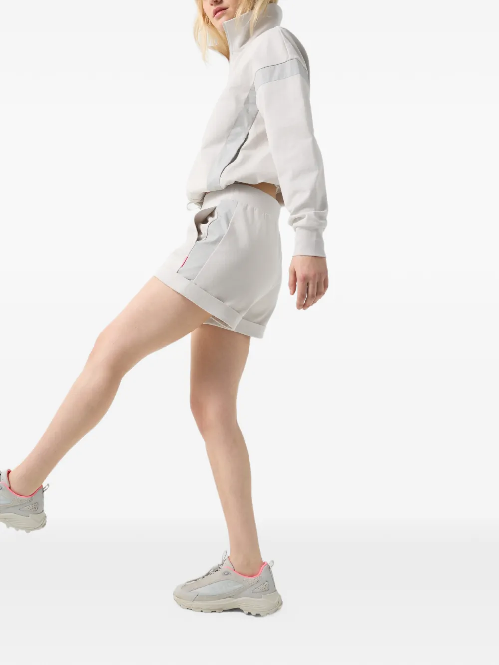 BOGNER FIRE+ICE Lahela drawstring-waist shorts Grijs