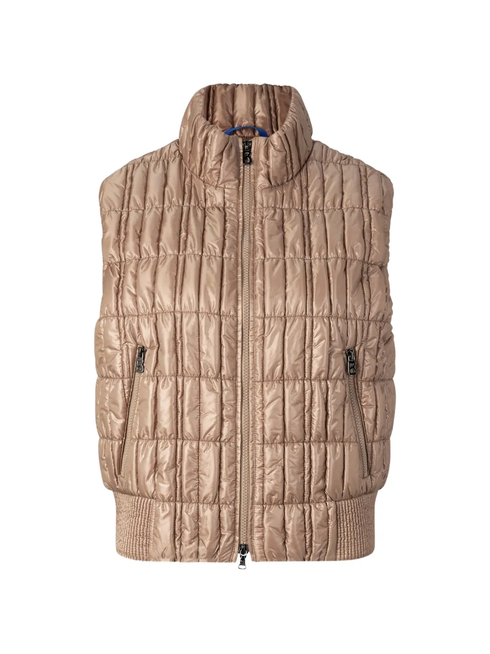 BOGNER Sally quilted gilet - Braun