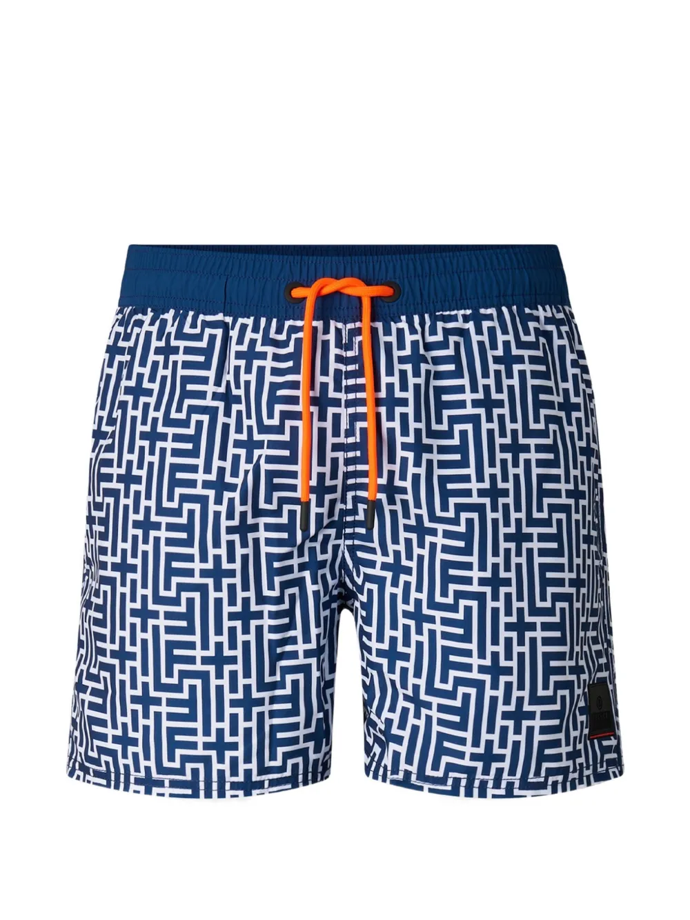 BOGNER FIRE+ICE short de bain Nelson à logo imprimé - Bleu BOGNER FIRE+ICE short de bain Nelson à logo imprimé - Bleu