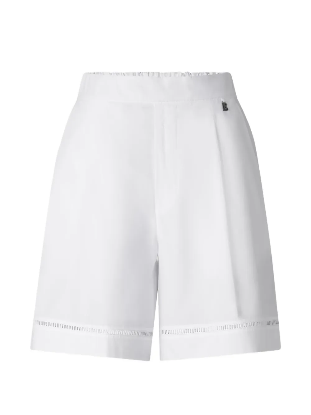 BOGNER Sunny Shorts mit Lochstickerei - Weiß