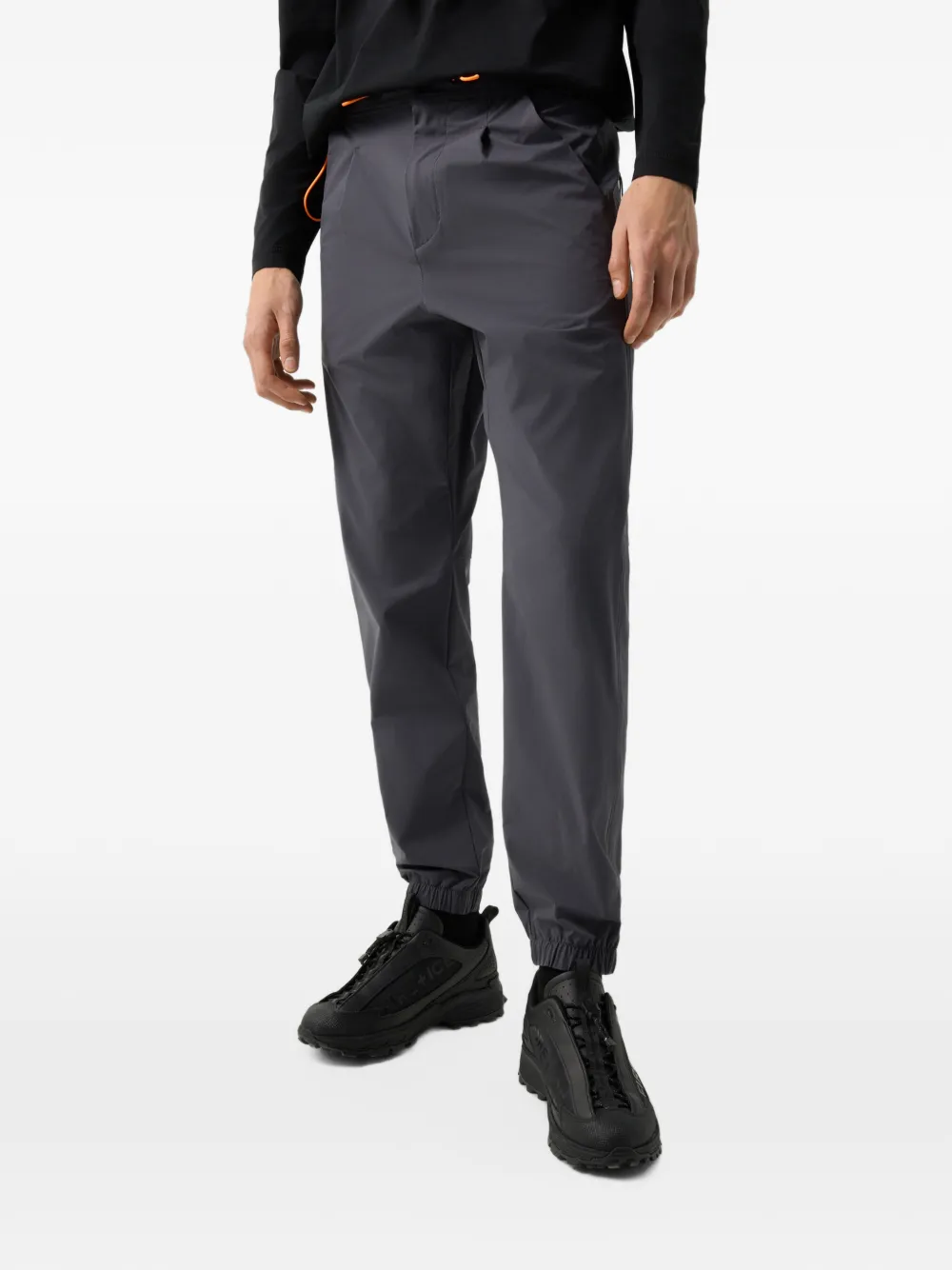 BOGNER FIRE+ICE Bevan drawstring-waist trousers Grijs