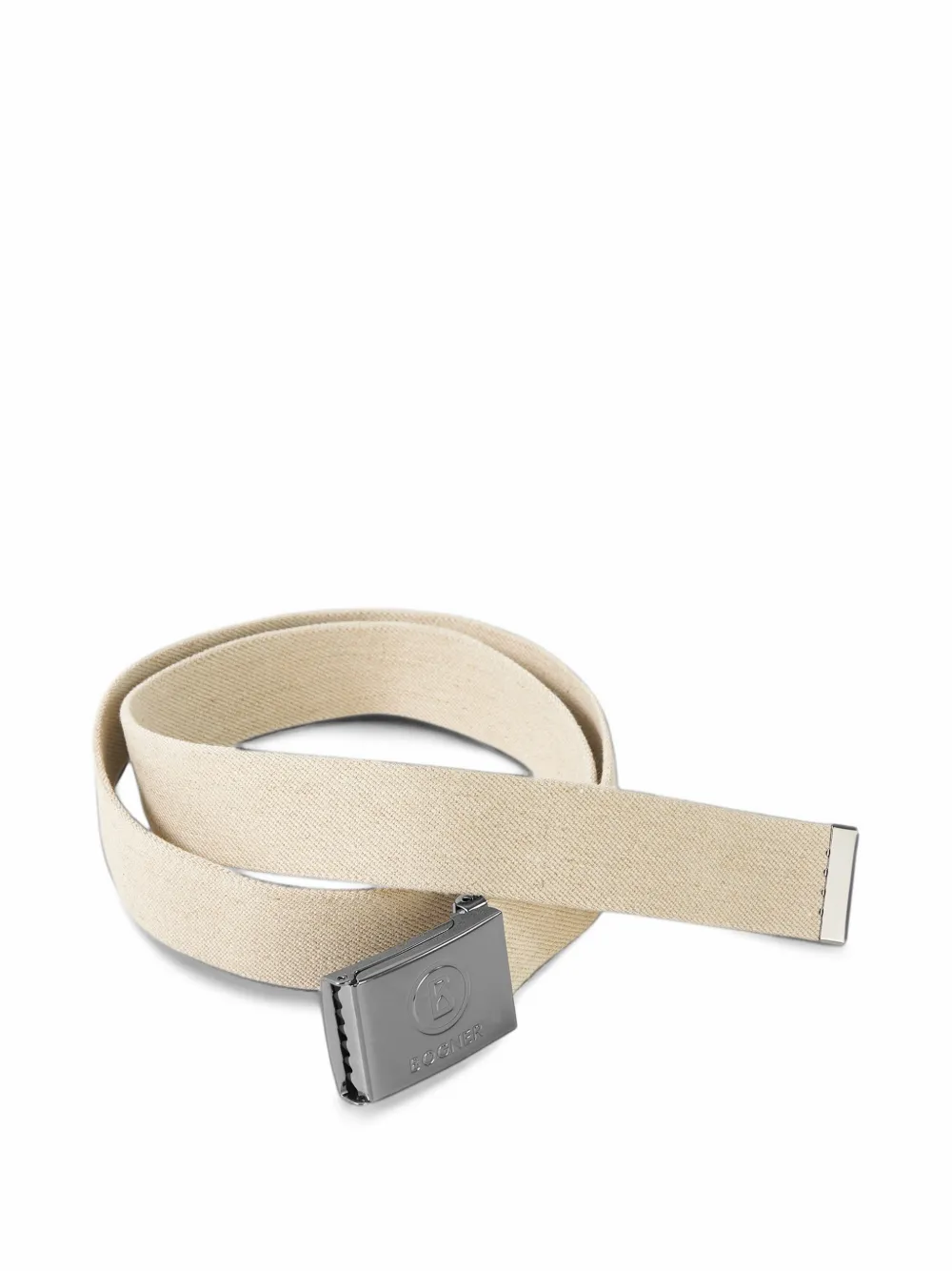 BOGNER Gino canvas belt Beige