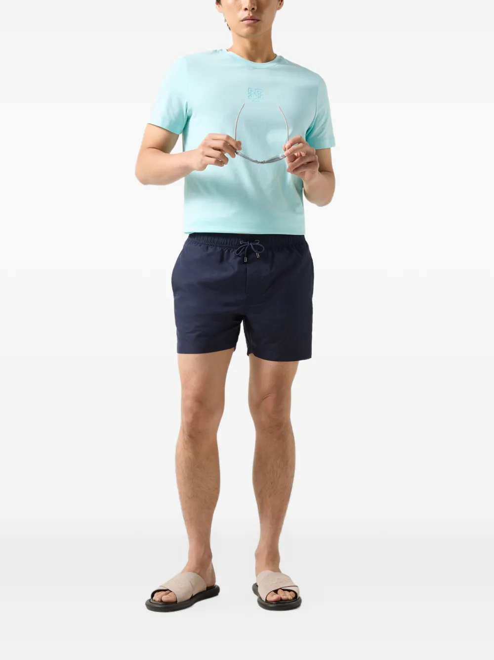 BOGNER Paul drawstring swim shorts Blauw