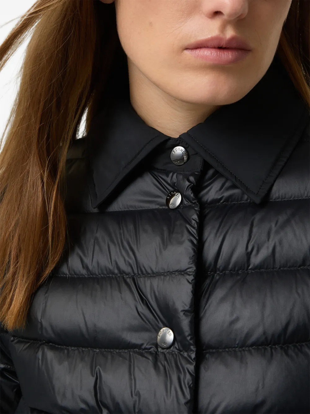 BOGNER Audrey quilted jacket Zwart