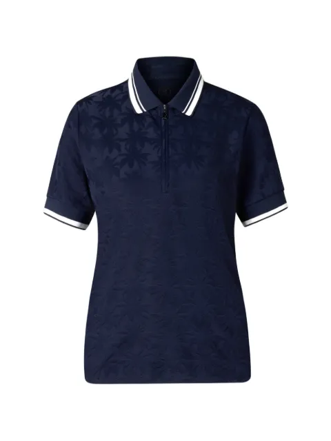 BOGNER Konny jacquard-knit polo shirt