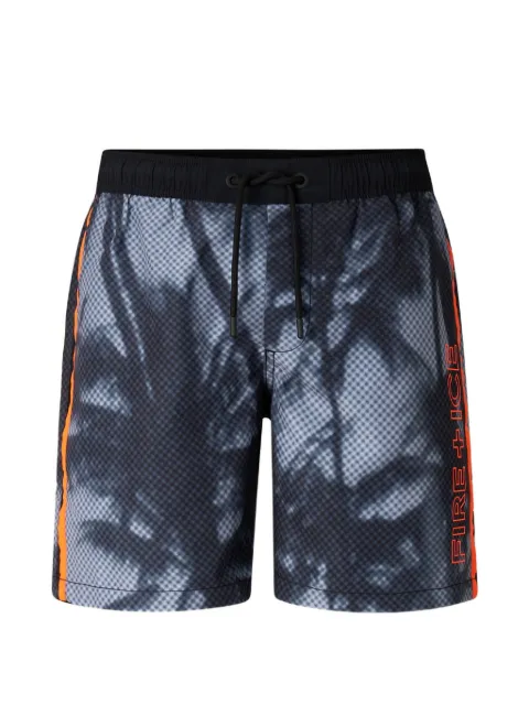 BOGNER FIRE+ICE Sorin printed swim shorts