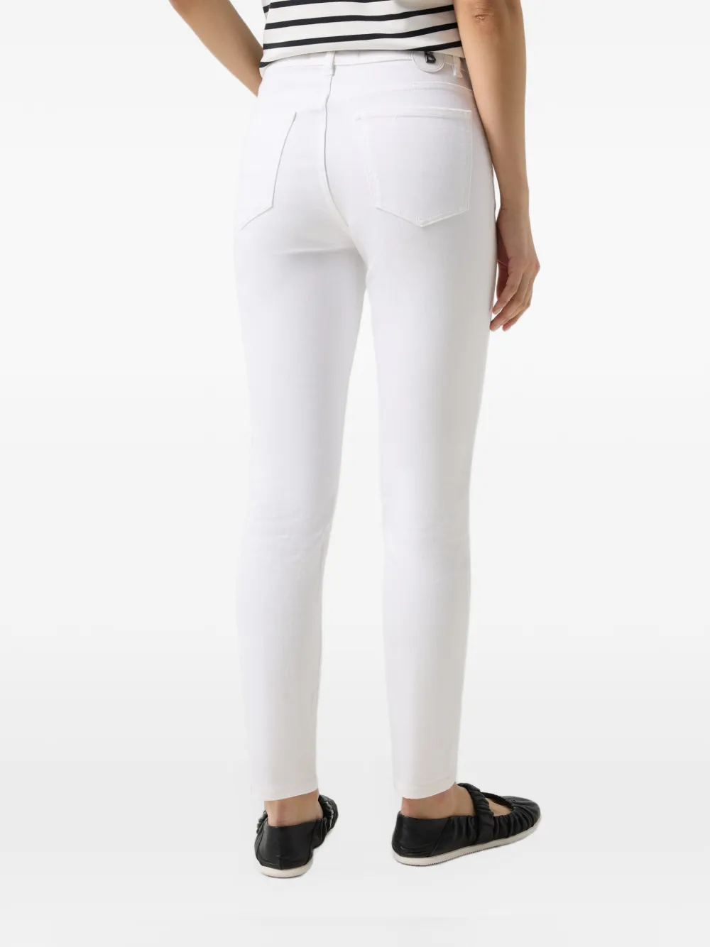 BOGNER Julie slim-fit jeans Wit