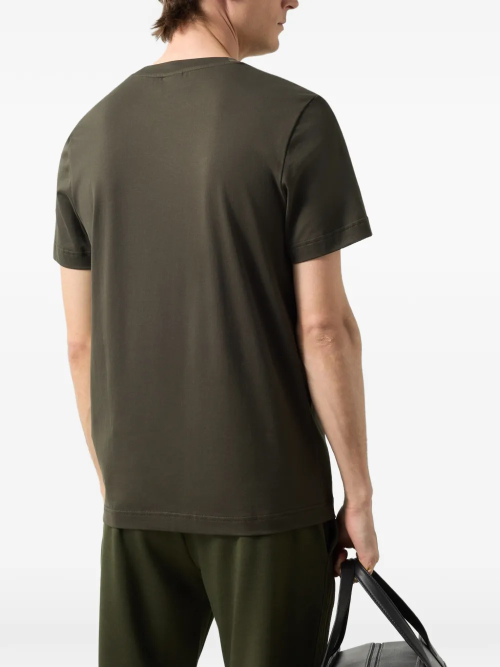 BOGNER logo-print T-shirt Groen