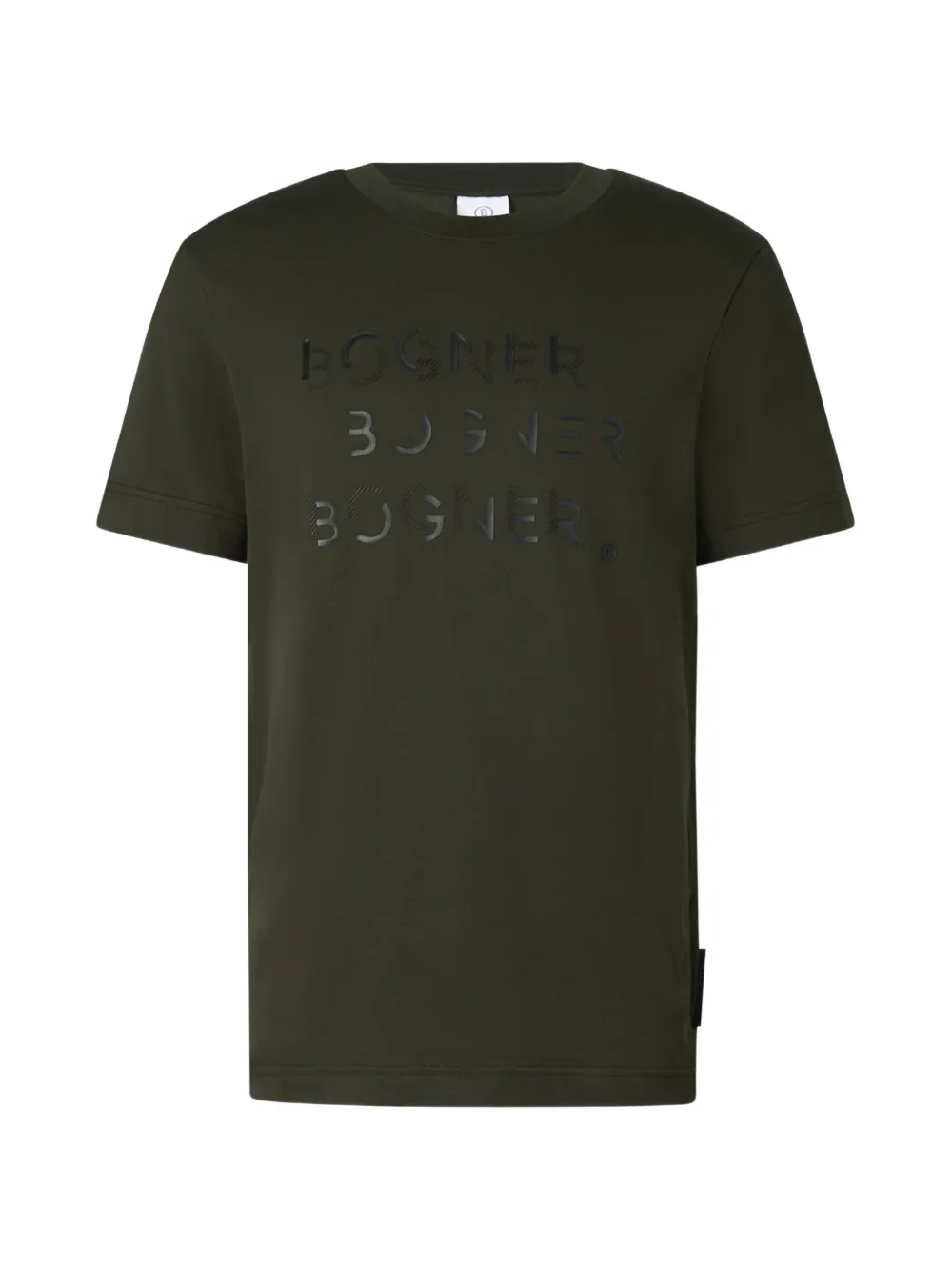 BOGNER logo-print T-shirt - Grün