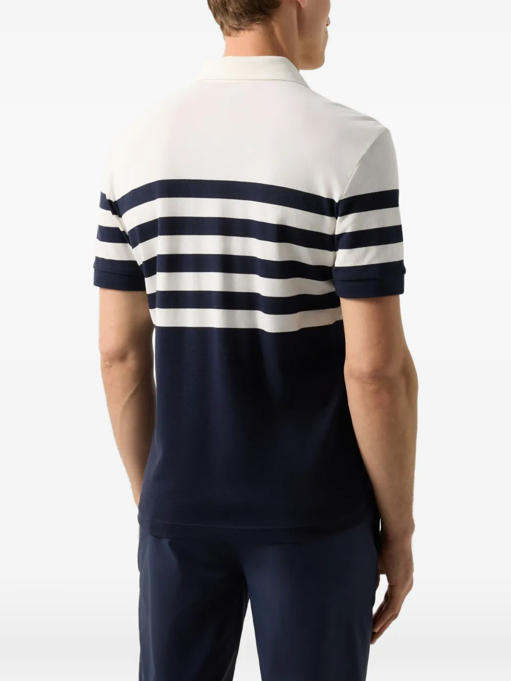 BOGNER Antonio striped piqué polo shirt Wit