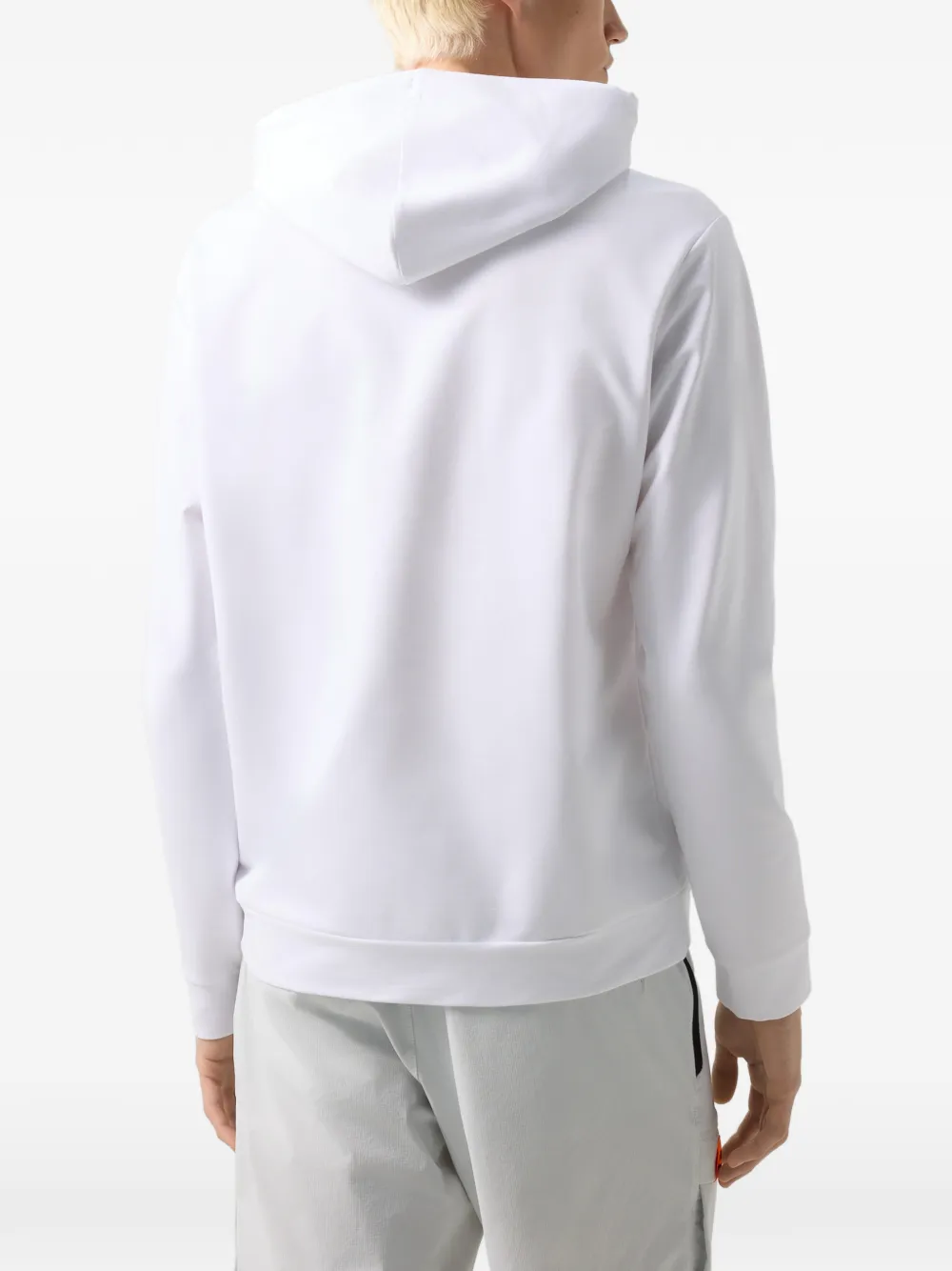 BOGNER FIRE+ICE Cadell logo-print hoodie Wit