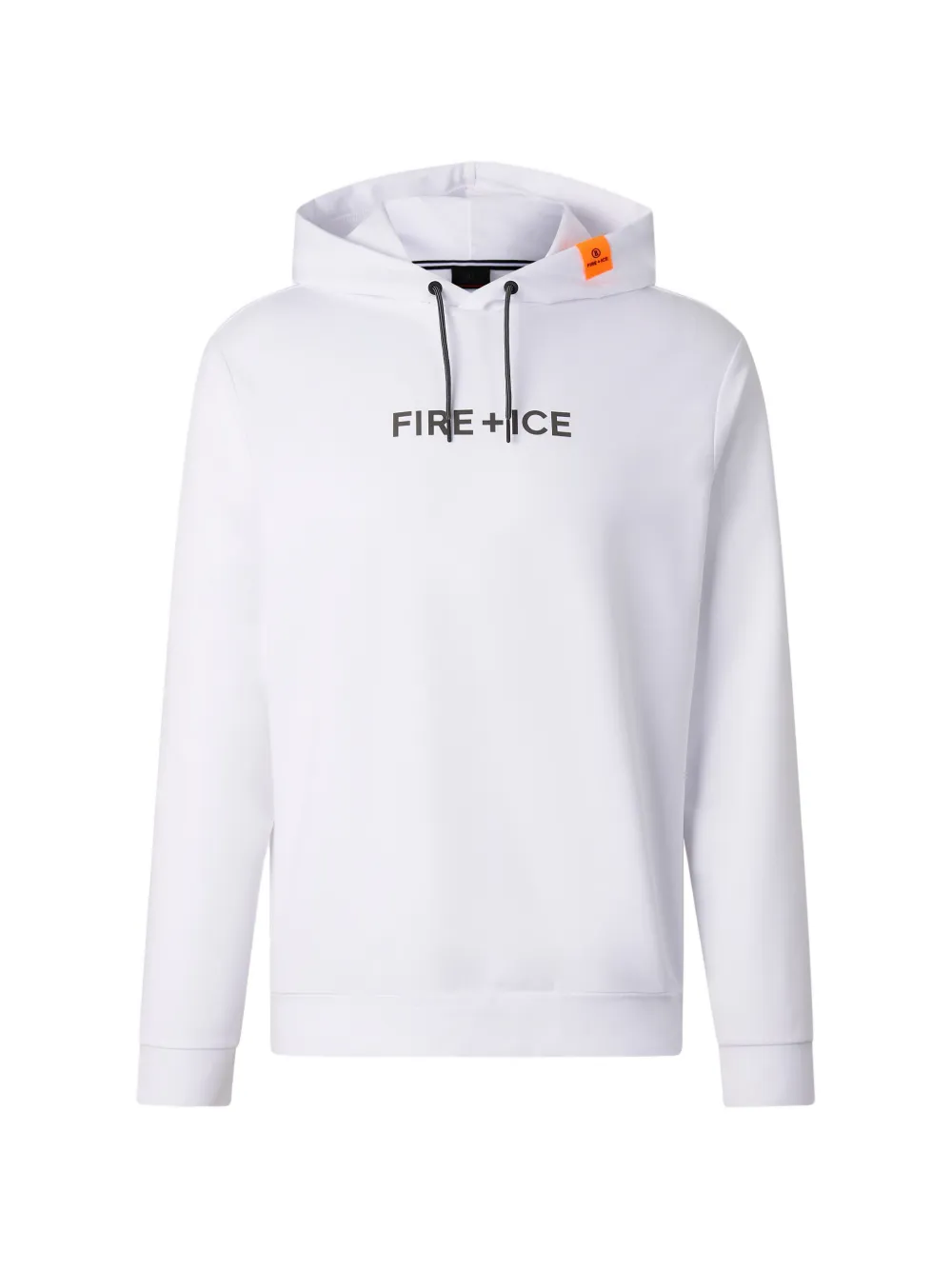 BOGNER FIRE+ICE Cadell logo-print hoodie - Weiß