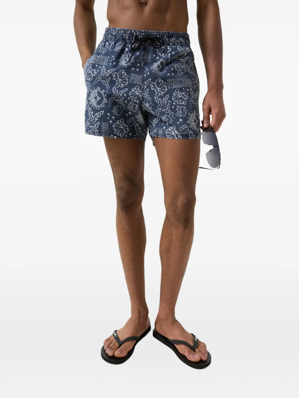 BOGNER FIRE+ICE Nelson swim shorts Blauw