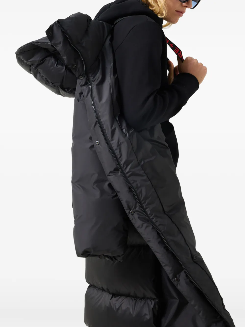 BOGNER FIRE+ICE Fleury quilted coat Zwart