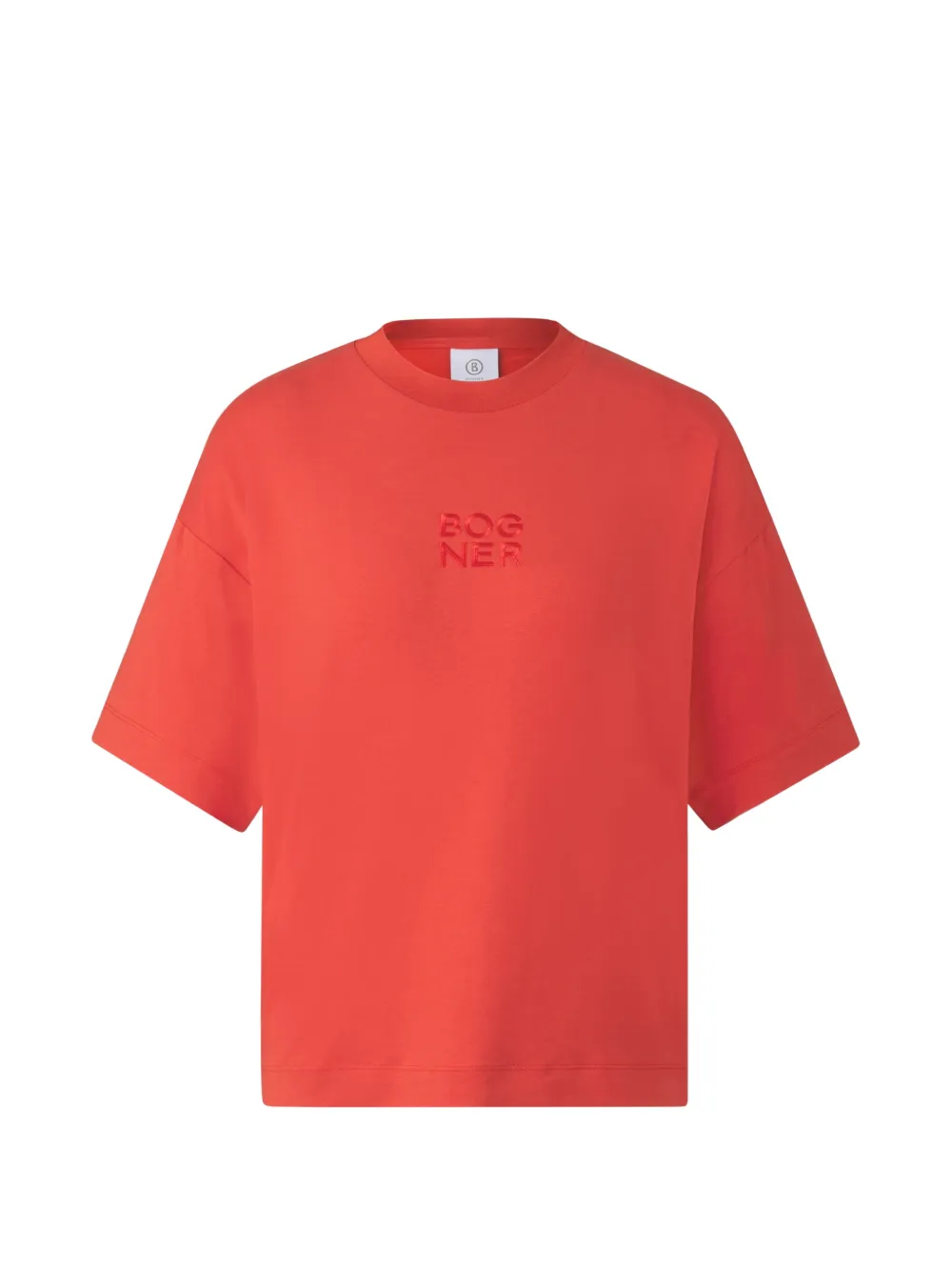 BOGNER Dayna logo-embroidered T-shirt Rood