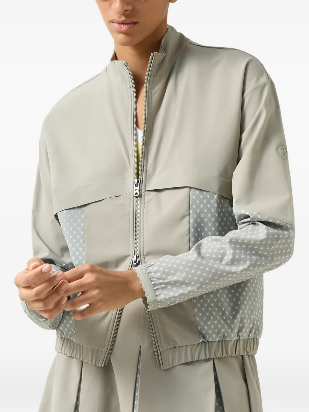 BOGNER Tonie patterned functional jacket Beige