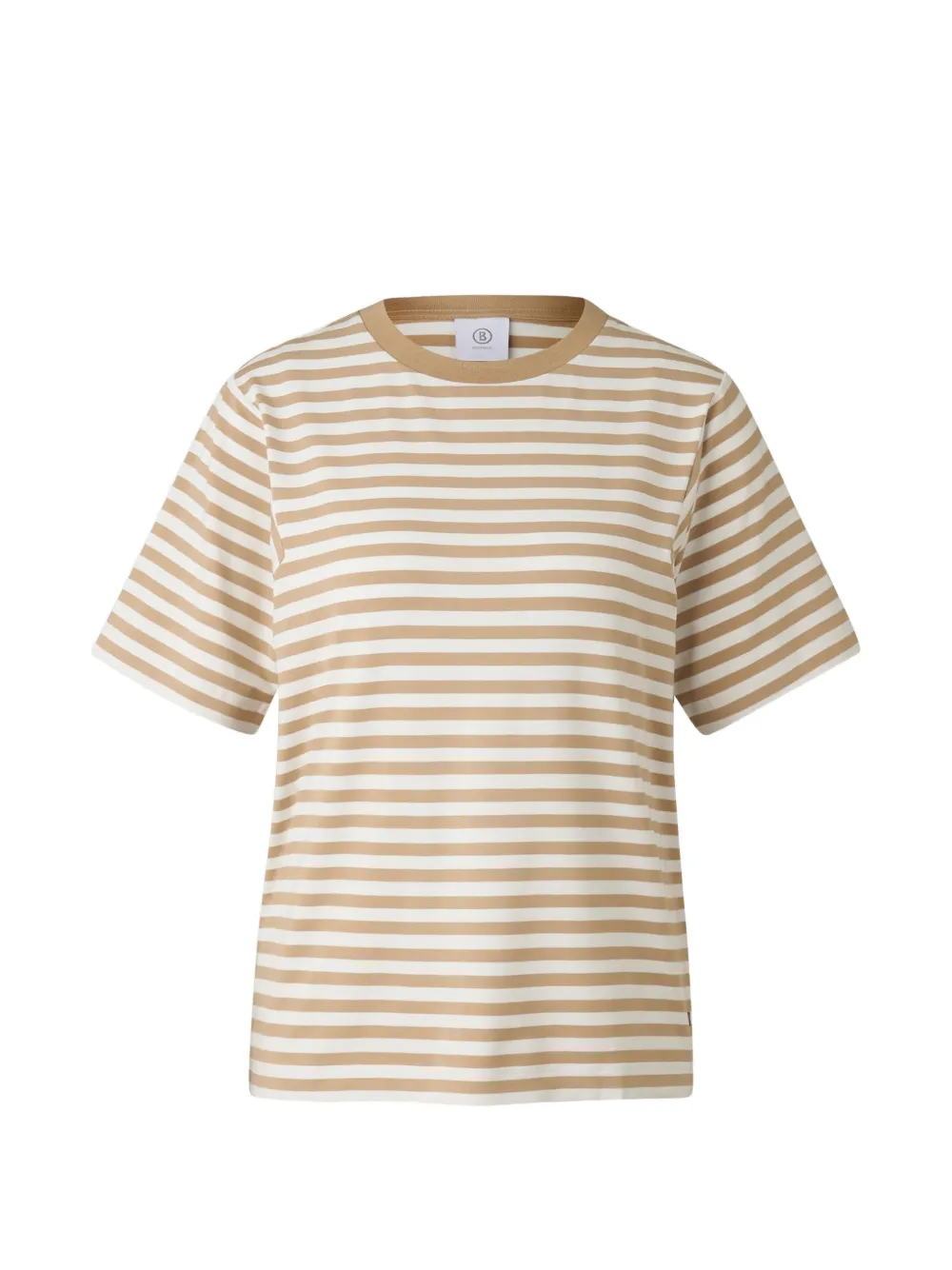 BOGNER Raya striped T-shirt Beige