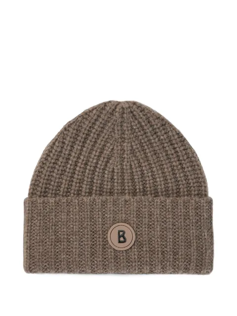 BOGNER Kilian ribbed cashmere beanie hat