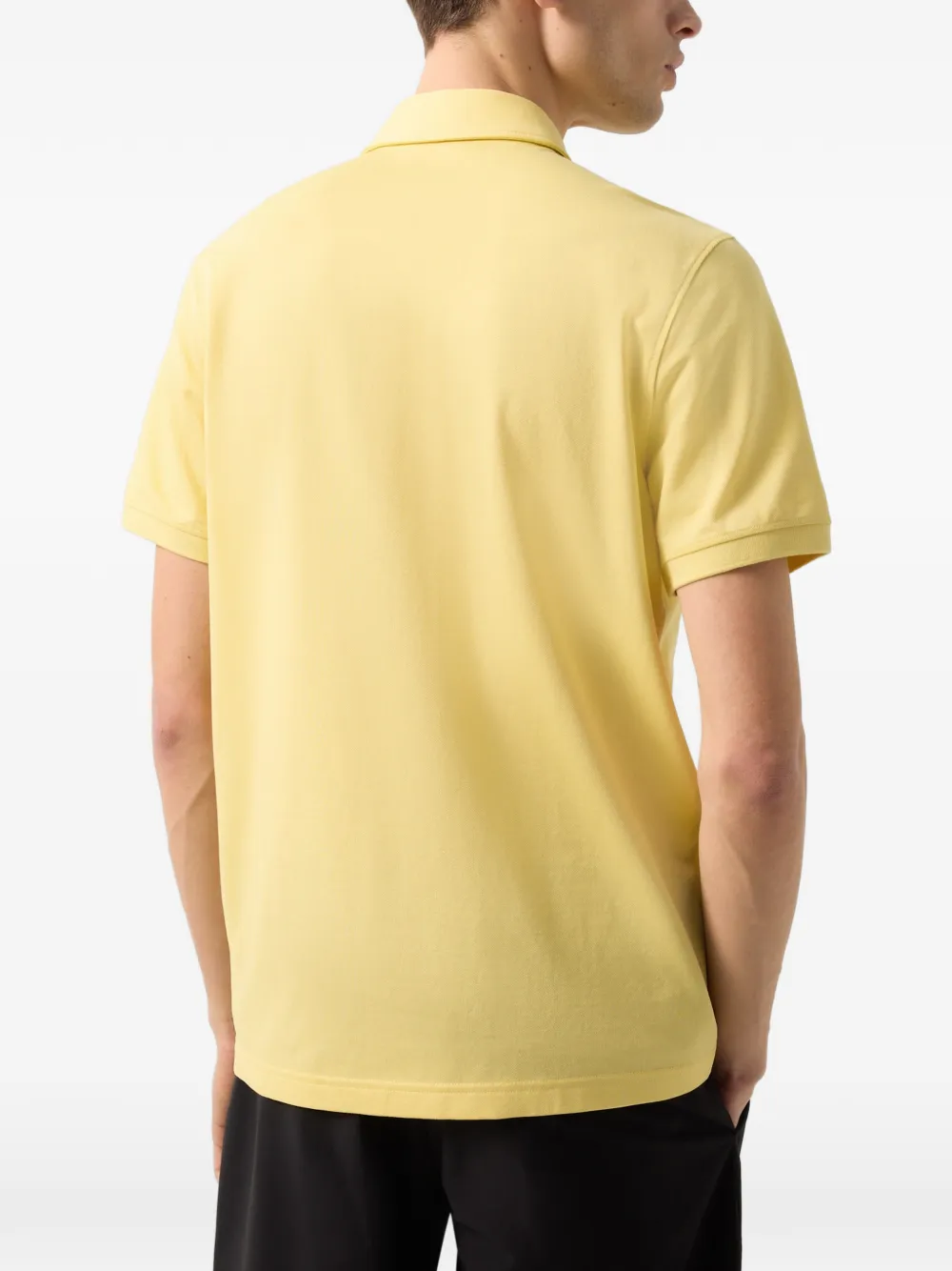 BOGNER Timo logo-print polo shirt Geel