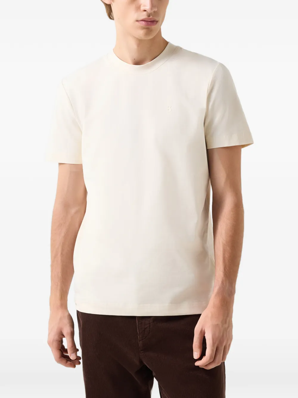 BOGNER Ryan logo-print T-shirt Beige