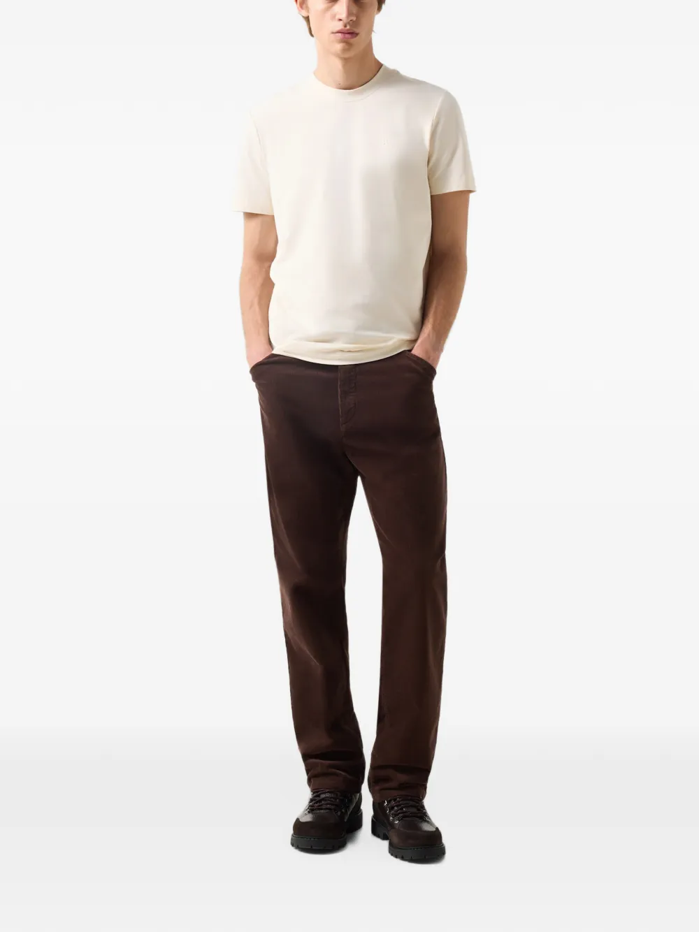 BOGNER Ryan logo-print T-shirt Beige