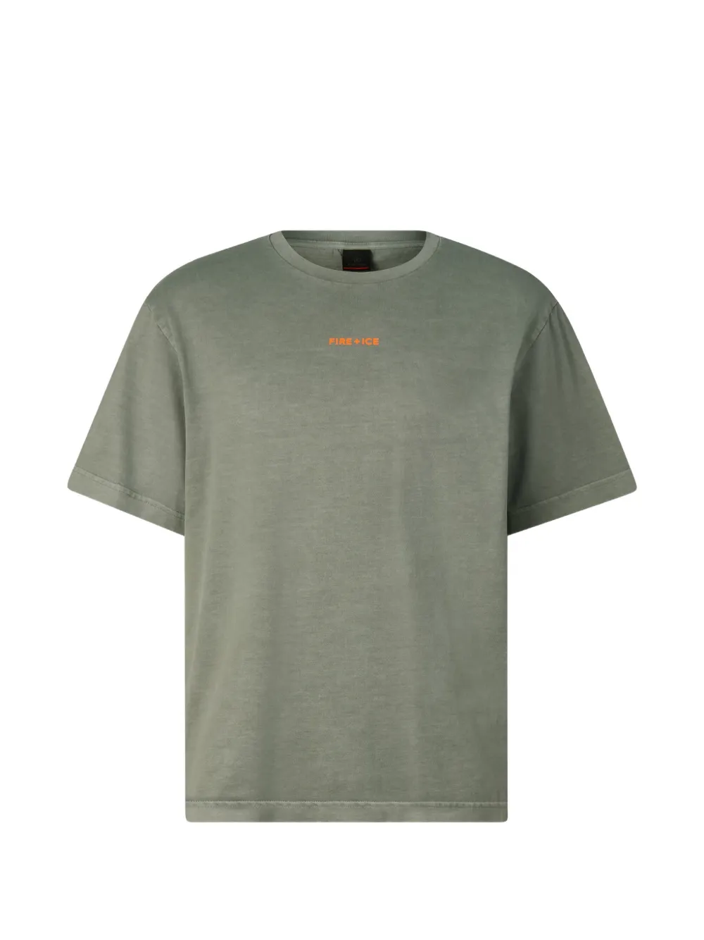 BOGNER FIRE+ICE Avan logo-print cotton T-shirt Groen