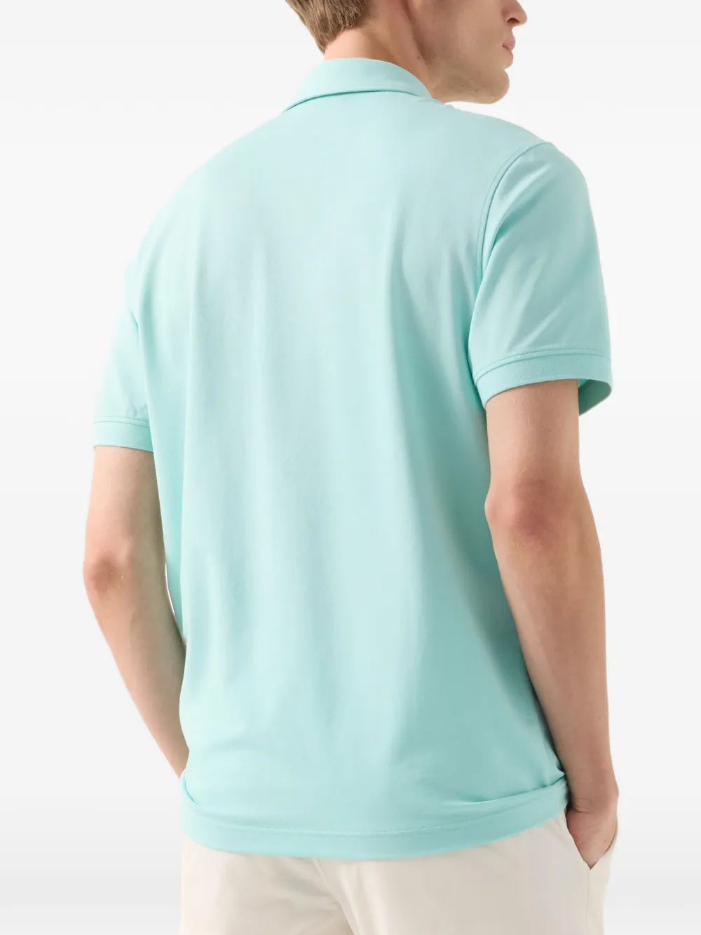 BOGNER Timo logo-print polo shirt Blauw