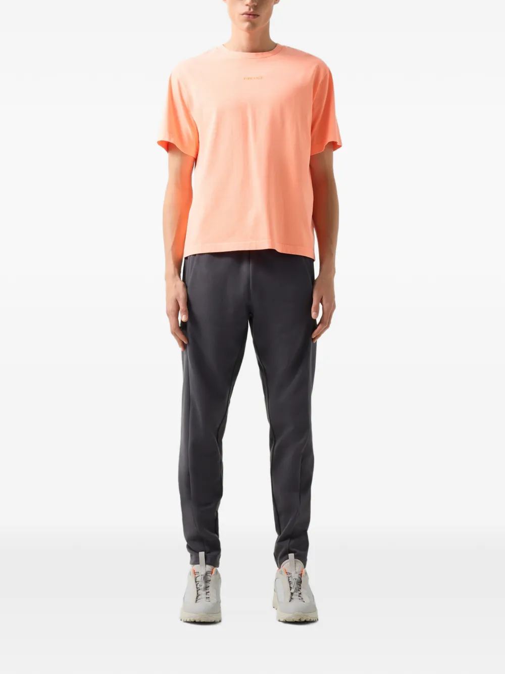 BOGNER FIRE+ICE Avan logo-print T-shirt Oranje