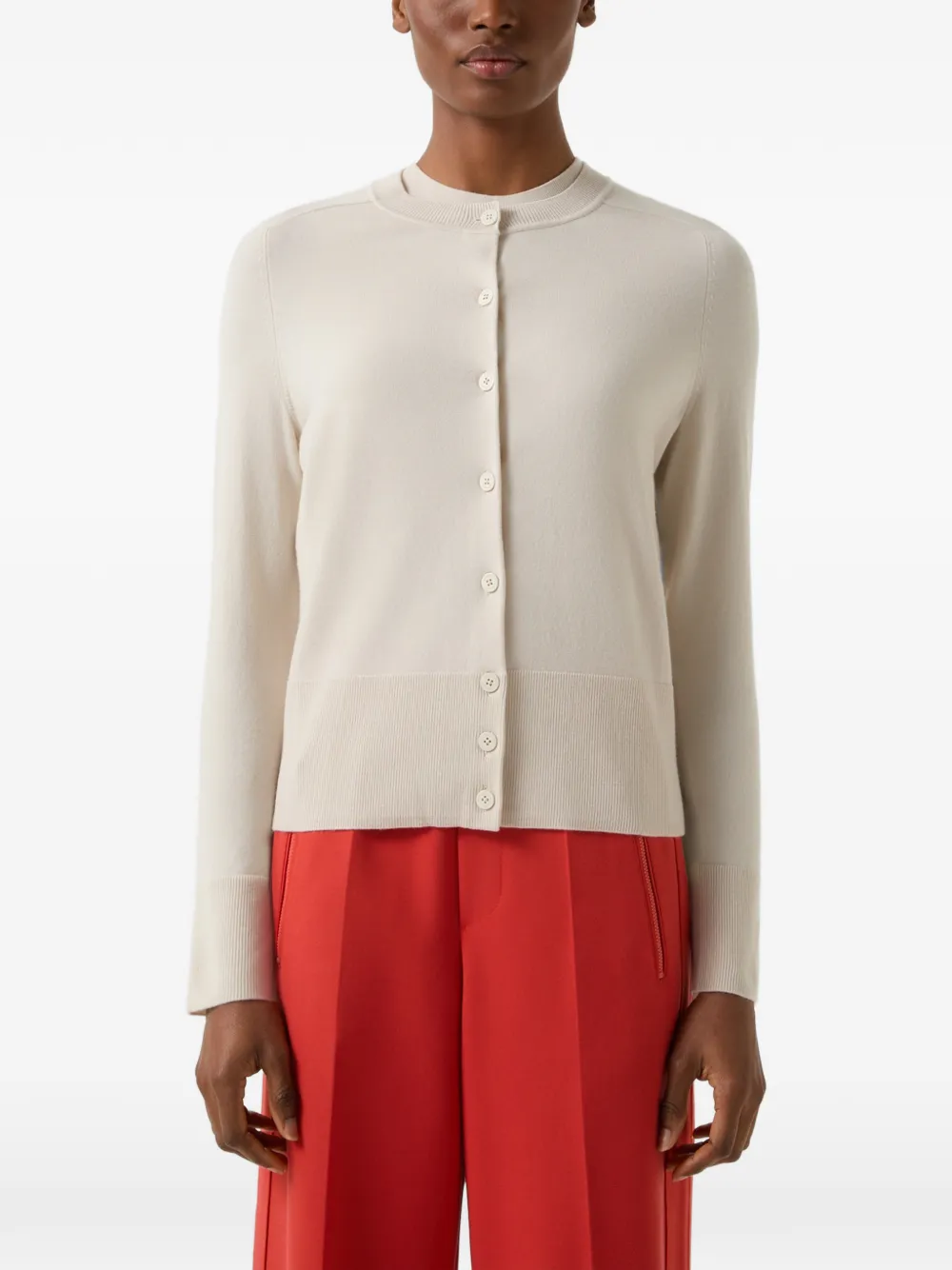 BOGNER Ilma button-up cardigan Beige