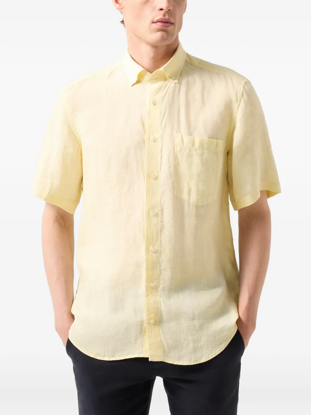 BOGNER Lykos short-sleeve shirt Geel