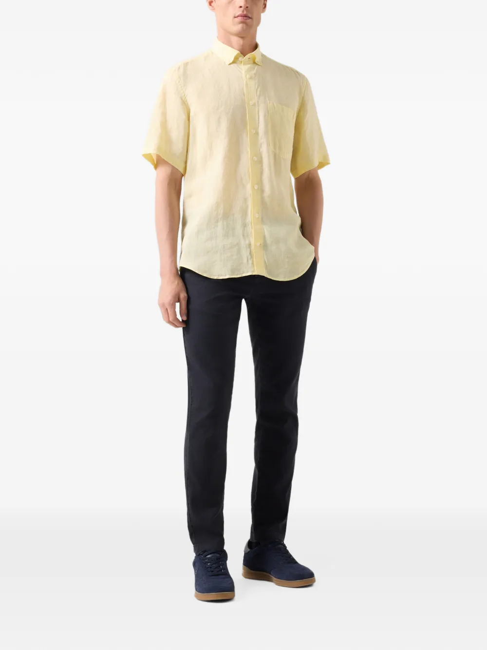 BOGNER Lykos short-sleeve shirt Geel
