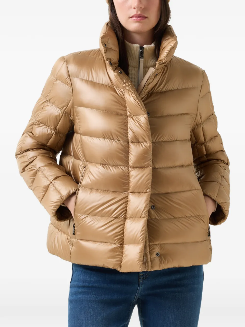 BOGNER Gesteppte Marcy Jacke - Braun