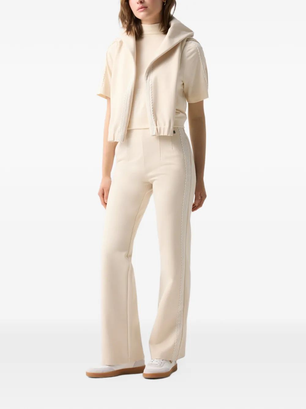 BOGNER Lana lace-tape trousers Beige