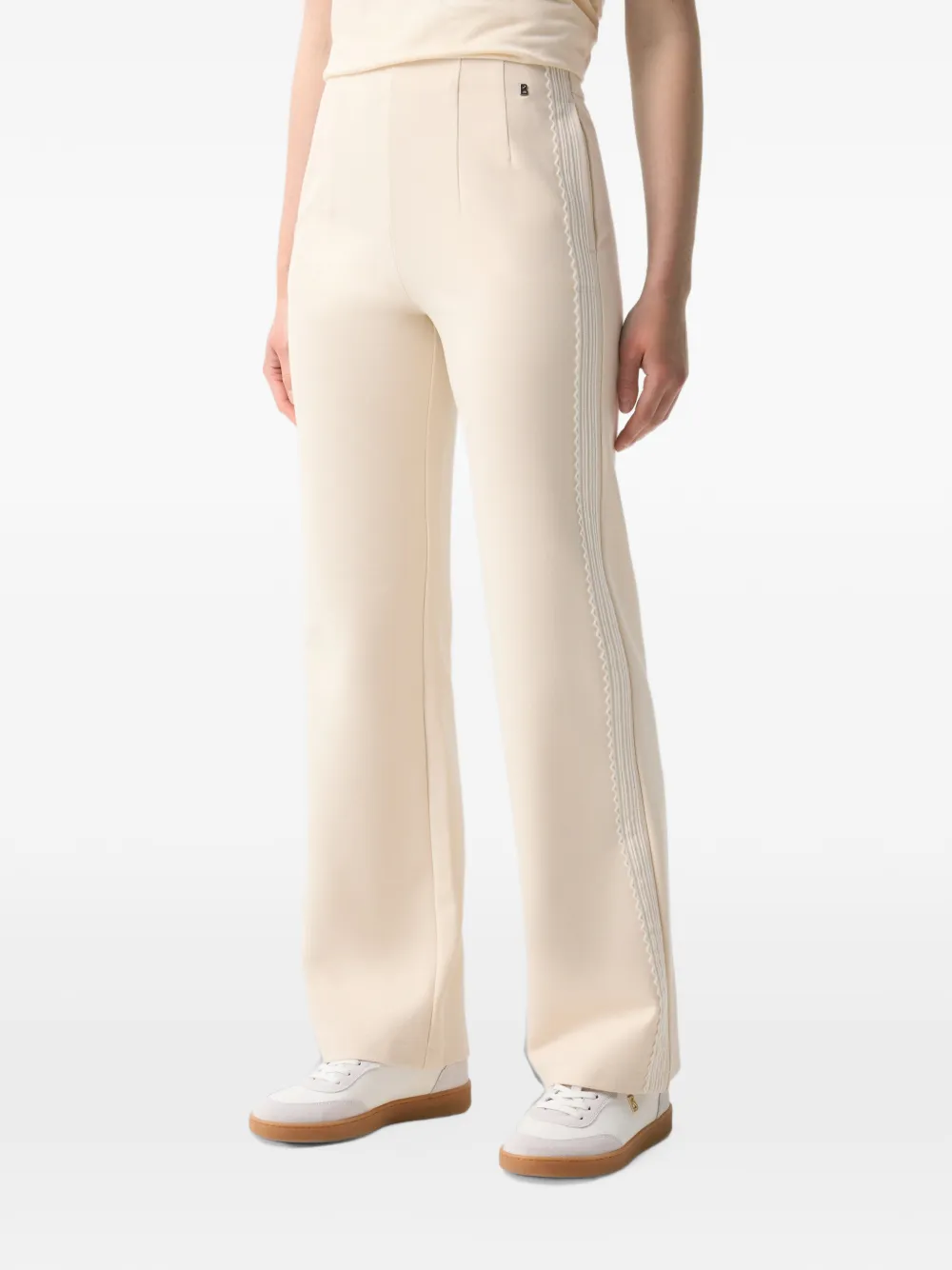 BOGNER Lana lace-tape trousers Beige