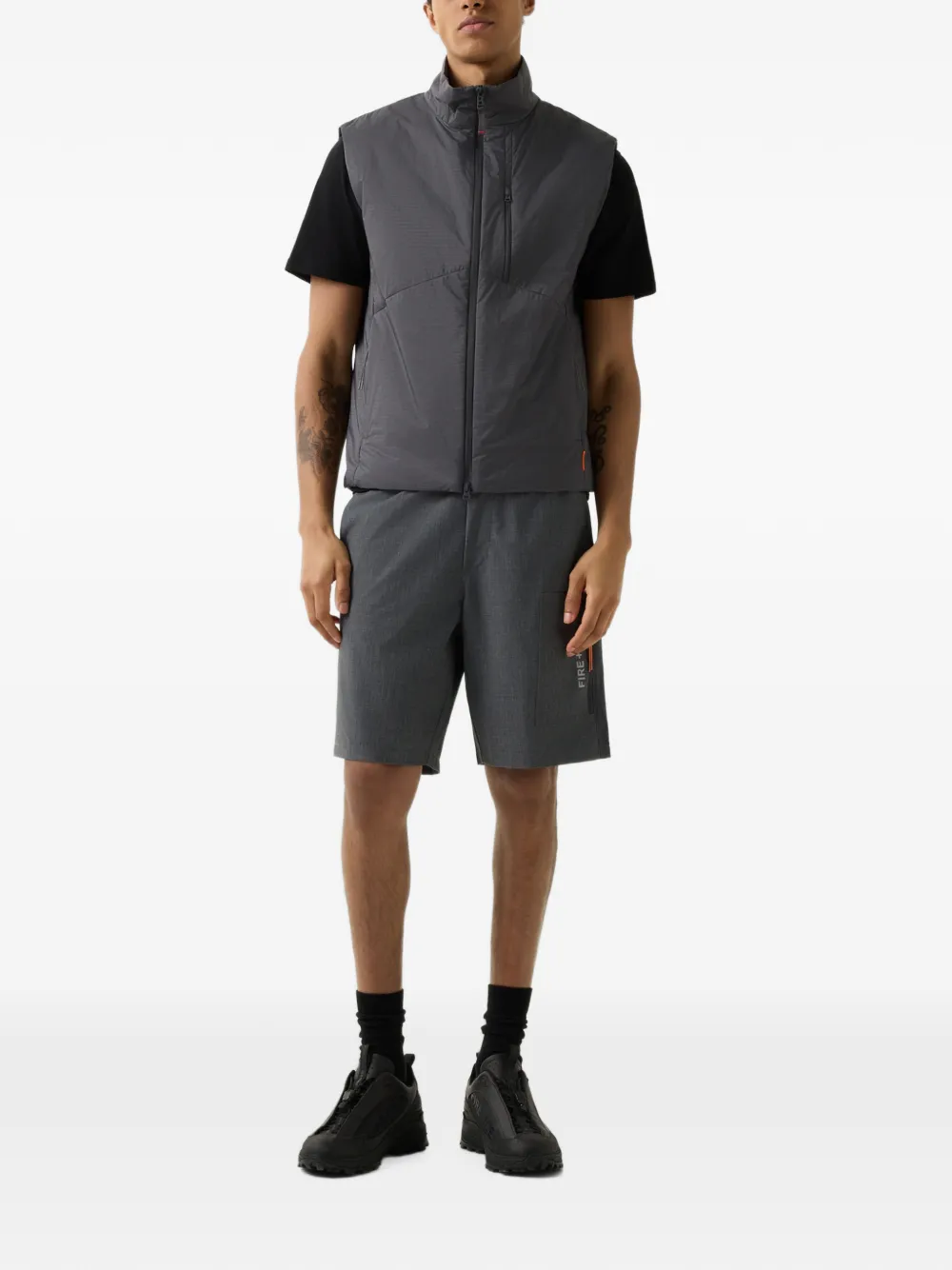 BOGNER FIRE+ICE Conor ripstop gilet Grijs