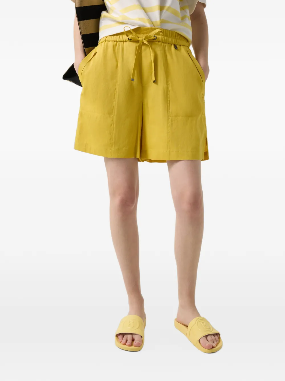 BOGNER Carmel drawstring shorts Geel