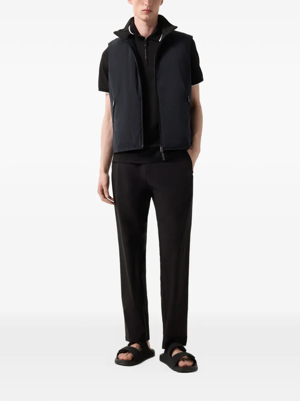 BOGNER Timo piqué polo shirt Zwart