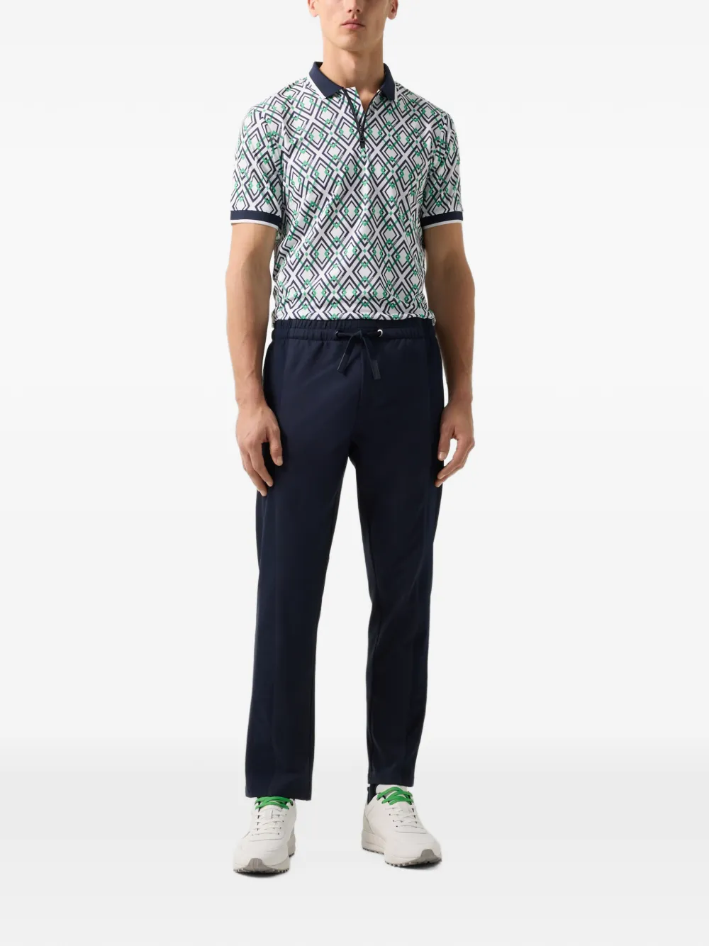 BOGNER Alec logo-detail track pants Blauw