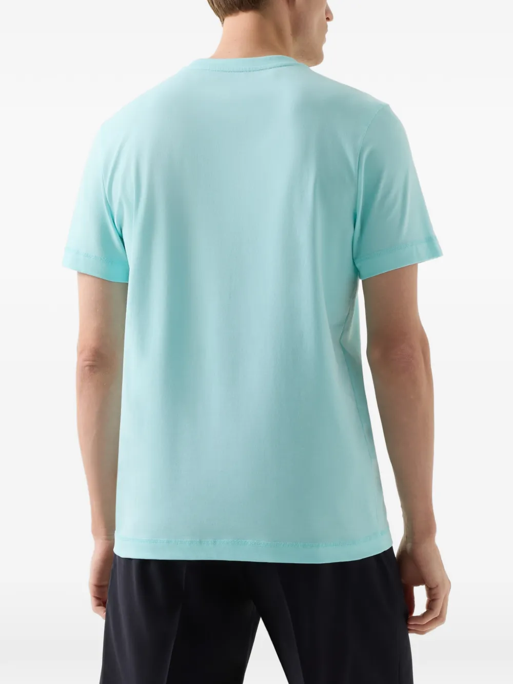BOGNER Roc logo-print T-shirt Blauw
