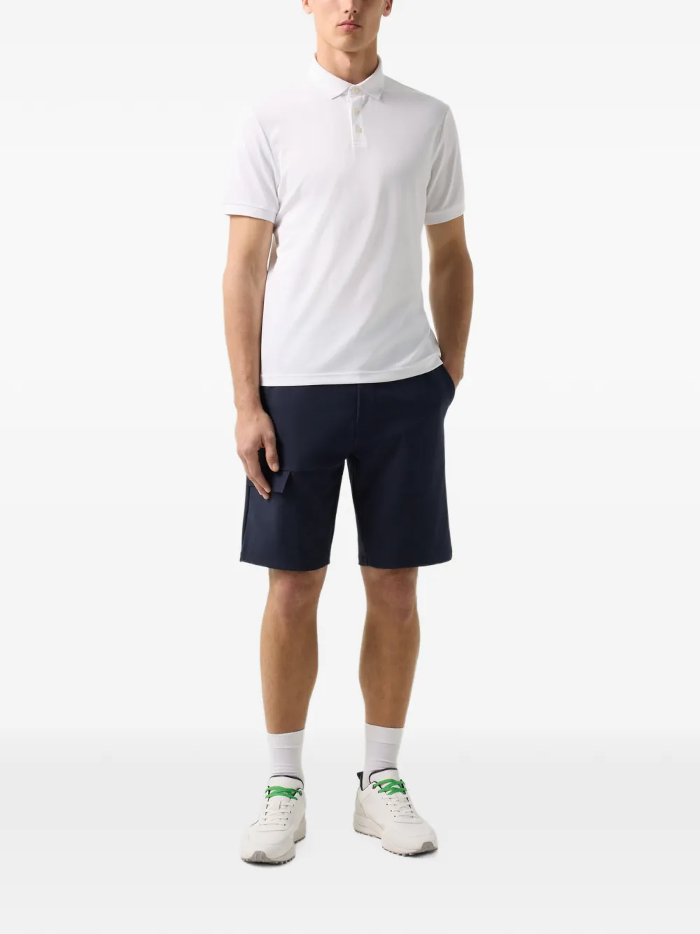 BOGNER Daniel logo-print polo shirt Wit