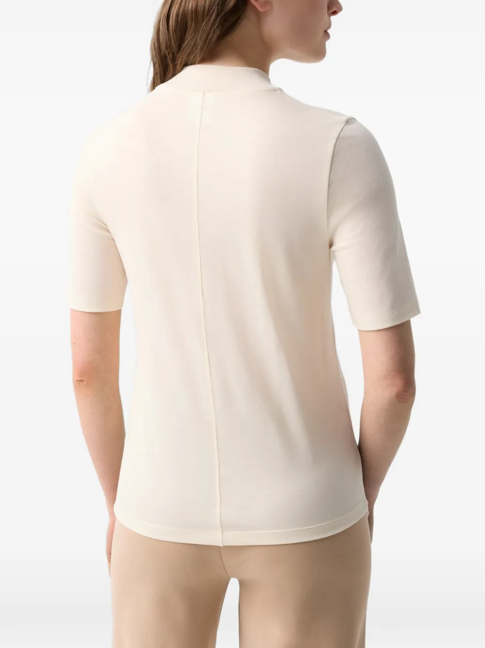 BOGNER half-zip Willow T-shirt Beige