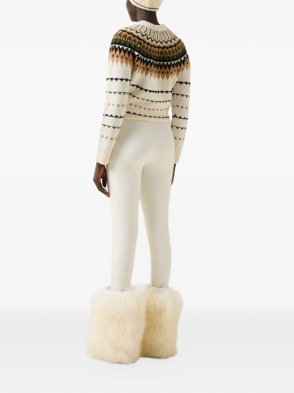 BOGNER Kaela stirrup trousers Beige