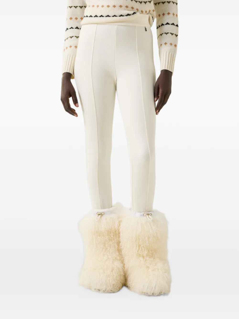 BOGNER Kaela stirrup trousers Beige