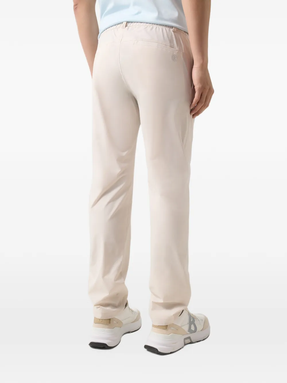 BOGNER Novak straight-leg elasticated-waist trousers Beige