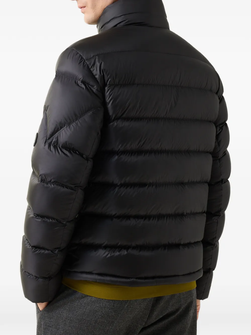 BOGNER Hugh quilted down jacket Zwart