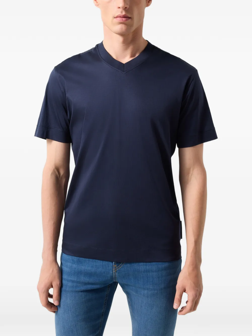 BOGNER Tiam V-neck T-shirt Blauw