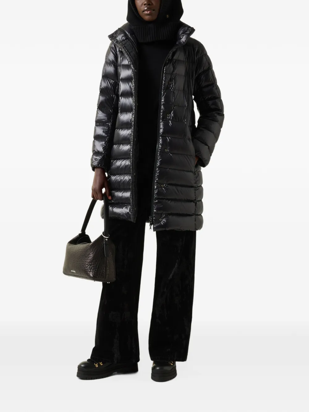 BOGNER Meryl quilted down coat Zwart