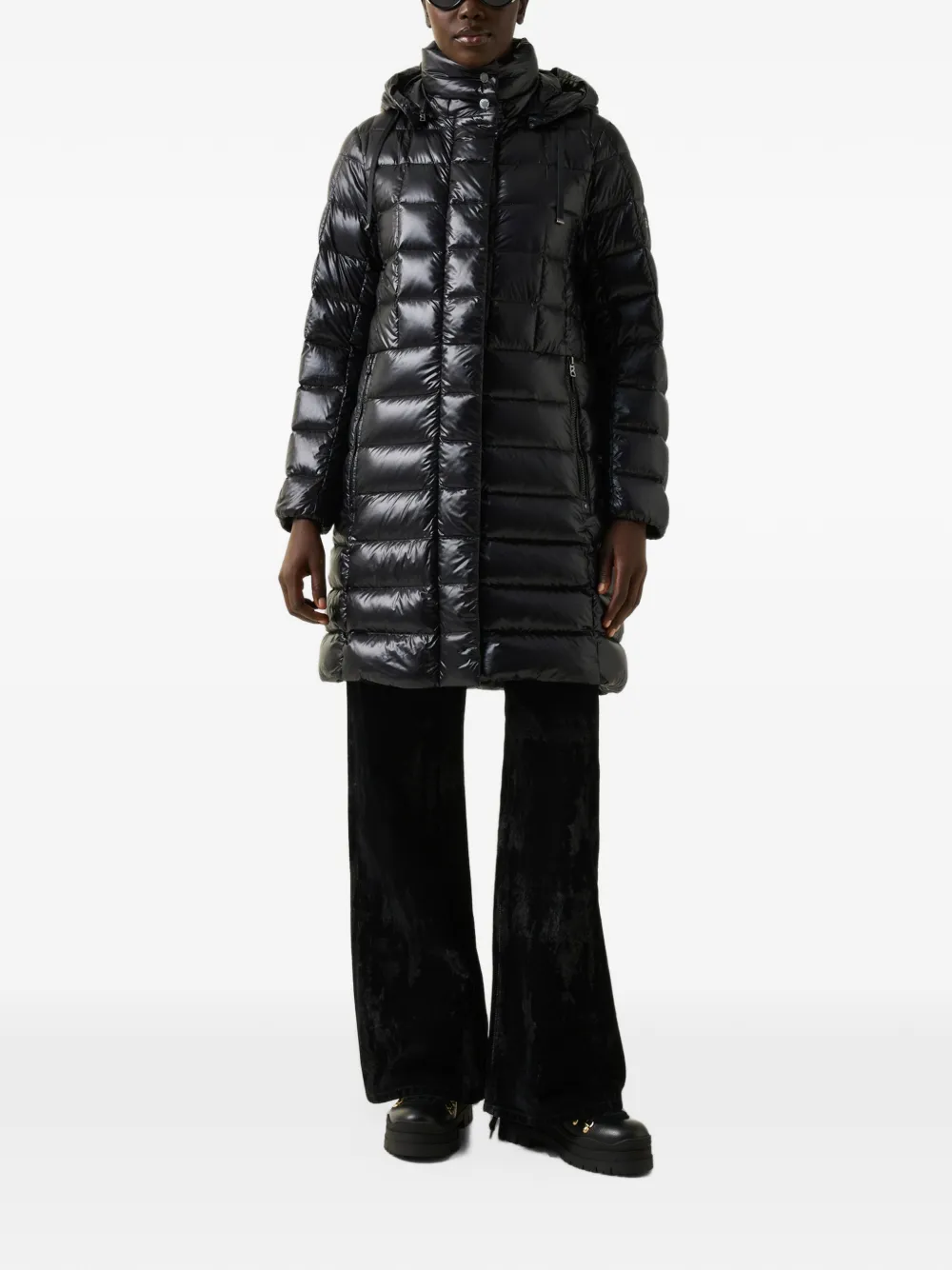 BOGNER Meryl quilted down coat Zwart